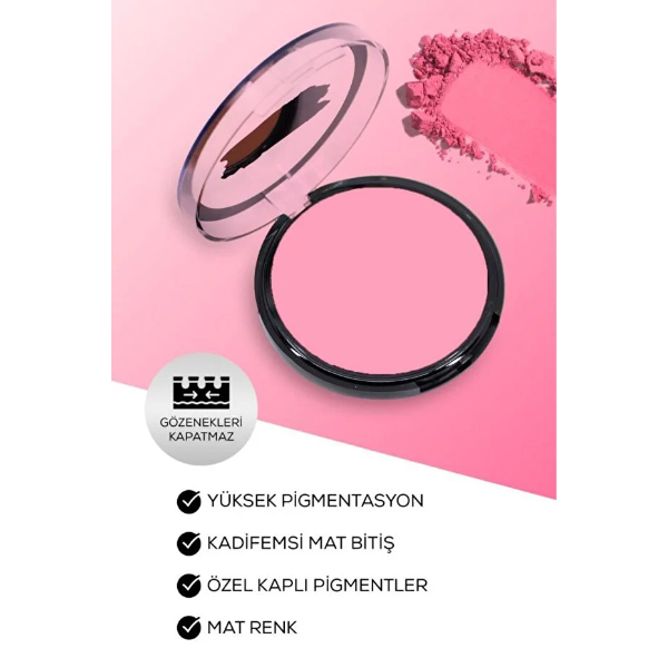 3'lü Matte Powder Allık Seti